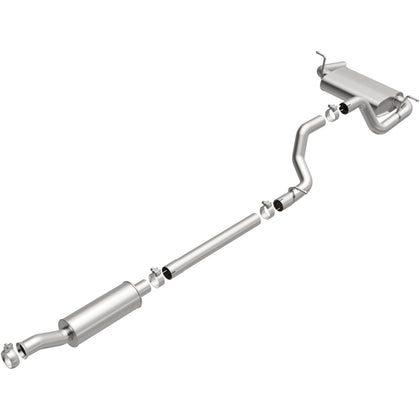 BRExhaust 2018-2024 Jeep Wrangler 3.6L Direct-Fit Exhaust System Kit 106-1022
