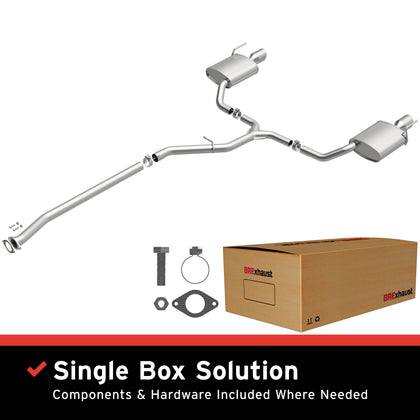 BRExhaust 2018-2021 Chevrolet Traverse 3.6L Direct-Fit Exhaust System Kit 106-1023