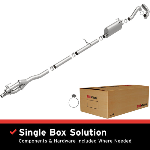 BRExhaust 2017-2022 Ford F-250 Super Duty 6.2L | 2017-2022 Ford F-350 Super Duty 6.2L Direct-Fit Exhaust System Kit 106-1026