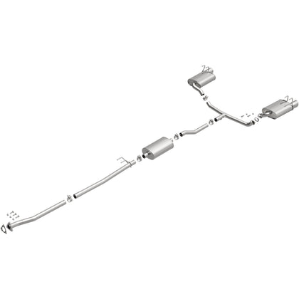 BRExhaust 2017-2019 Honda CR-V Touring 1.5L Direct-Fit Exhaust System Kit 106-1065