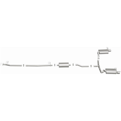 BRExhaust 2017-2019 Honda CR-V Touring 1.5L Direct-Fit Exhaust System Kit 106-1065