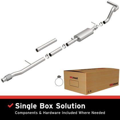 BRExhaust Direct-Fit Exhaust System Kit 106-1082