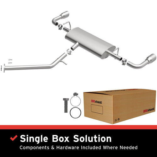 BRExhaust 2019-2023 Toyota RAV4 2.5L Direct-Fit Exhaust System Kit 106-1083