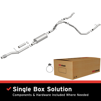 BRExhaust Direct-Fit Exhaust System Kit 106-1084