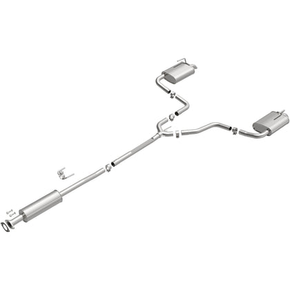 BRExhaust 2019-2025 Nissan Altima 2.5L Direct-Fit Exhaust System Kit 106-1091