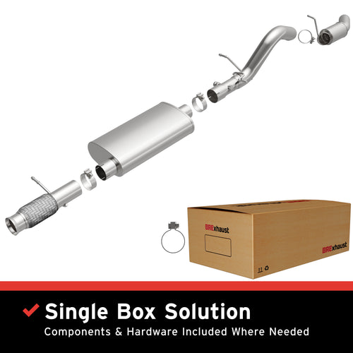 BRExhaust 2015-2020 Cadillac Escalade 6.2L | 2015-2020 GMC Yukon 6.2L Direct-Fit Exhaust System Kit 106-1132
