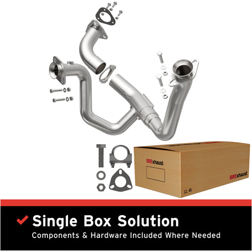 BRExhaust Direct-Fit Exhaust Front Pipe Kit 107-0008