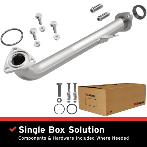BRExhaust 1996-2000 Honda Civic 1.6L / 1996-1997 Honda Civic del Sol S 1.6L Direct-Fit Exhaust Front Pipe Kit 107-0013