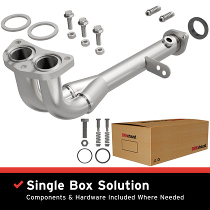 BRExhaust 1999-2000 Acura EL 1.6L | 1999-2000 Honda Civic 1.6L Direct-Fit Exhaust Front Pipe Kit 107-0015