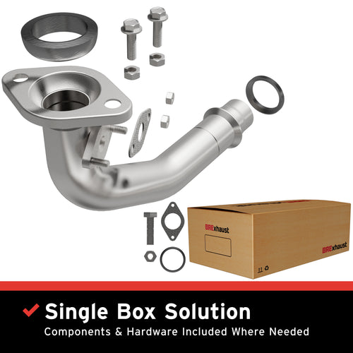 BRExhaust 1998-2002 Chevrolet Prizm 1.8L | 1998-2002 Toyota Corolla 1.8L Direct-Fit Exhaust Front Pipe Kit 107-0030