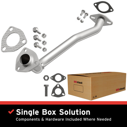 BRExhaust 1999-2000 Nissan Frontier 3.3L / 2000 Nissan Xterra 3.3L Direct-Fit Exhaust Front Pipe Kit 107-0035