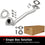 BRExhaust 1999-2000 Nissan Frontier 3.3L | 2000 Nissan Xterra 3.3L Direct-Fit Exhaust Front Pipe Kit 107-0035