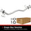 BRExhaust 1999-2000 Nissan Frontier 3.3L / 2000 Nissan Xterra 3.3L Direct-Fit Exhaust Front Pipe Kit 107-0036