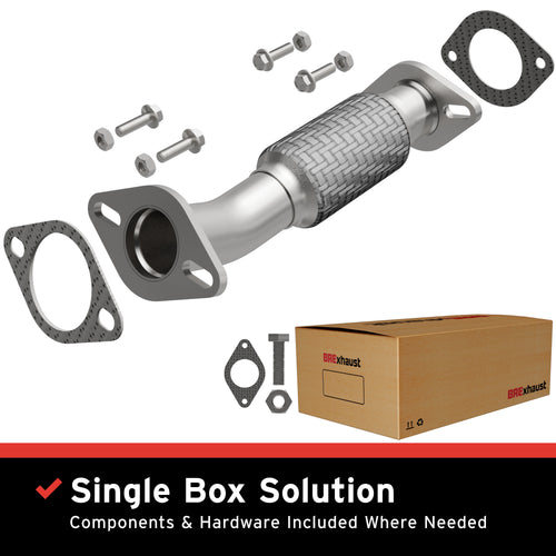 BRExhaust 2003-2004 Ford Focus 2.3L | 2005-2009 Ford Focus 2.0L Direct-Fit Exhaust Front Pipe Kit 107-0044