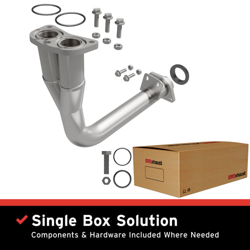 BRExhaust Direct-Fit Exhaust Front Pipe Kit 107-0049