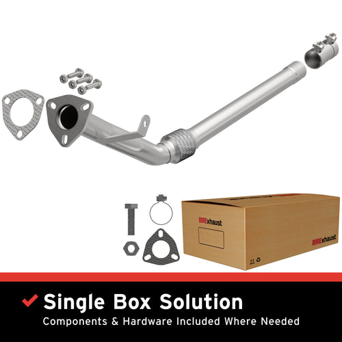 BRExhaust 2005-2008 Audi A4 Quattro 2.0L Direct-Fit Exhaust Front Pipe Kit 107-0058