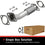 BRExhaust 2007-2009 Ford Fusion 2.3L / 2007-2009 Mercury Milan 2.3L Direct-Fit Exhaust Front Pipe Kit 107-0068