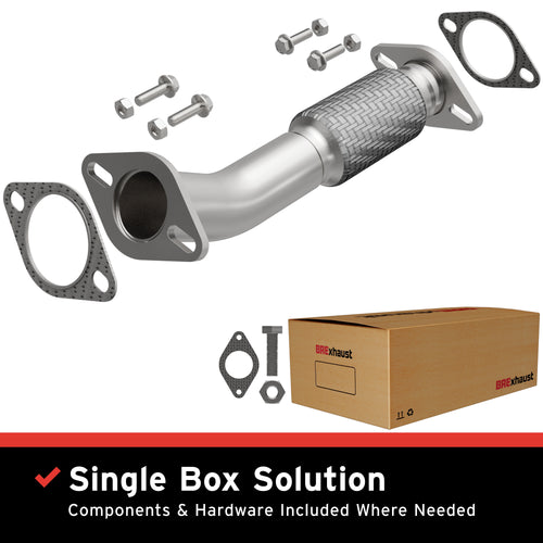 BRExhaust 2007-2009 Ford Fusion 2.3L | 2007-2009 Mercury Milan 2.3L Direct-Fit Exhaust Front Pipe Kit 107-0068