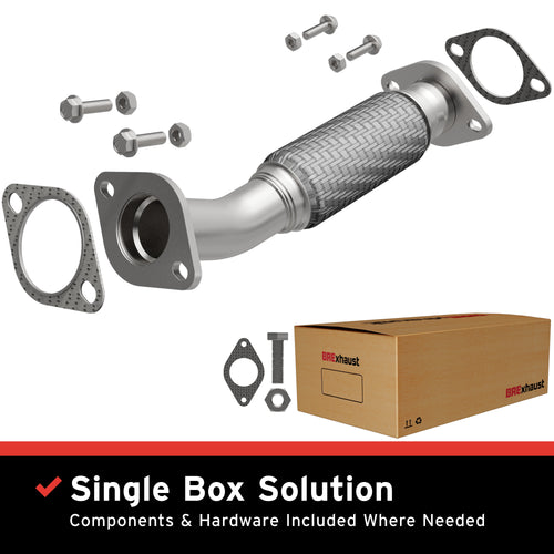 BRExhaust 2006-2009 Ford Fusion 2.3L / 2006-2009 Mercury Milan 2.3L Direct-Fit Exhaust Front Pipe Kit 107-0070