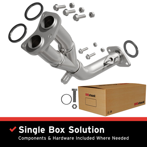 BRExhaust 1995-2000 Toyota Tacoma 2.7L Direct-Fit Exhaust Front Pipe Kit 107-0083