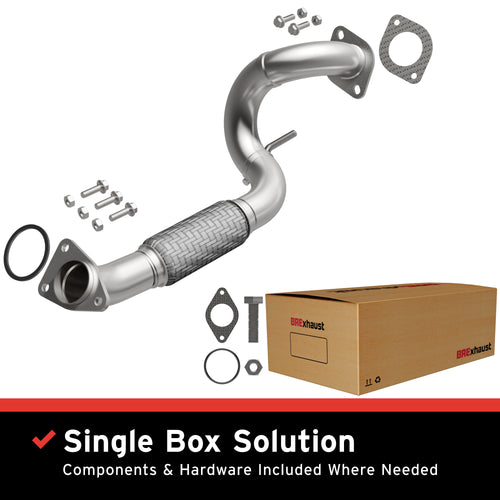 BRExhaust 2014 Nissan Rogue Select 2.5L | 2008-2013 Nissan Rogue 2.5L Direct-Fit Exhaust Front Pipe Kit 107-0089