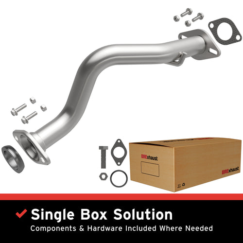 BRExhaust 2004-2012 Mitsubishi Galant 2.4L | 2006-2012 Mitsubishi Eclipse 2.4L Direct-Fit Exhaust Front Pipe Kit 107-0108