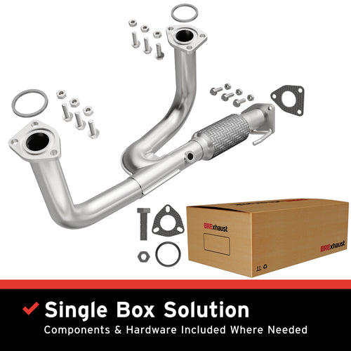 BRExhaust Direct-Fit Exhaust Front Pipe Kit 107-0120