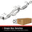 BRExhaust 2005-2010 Kia Sportage 2.7L | 2005-2008 Hyundai Tucson 2.7L Direct-Fit Exhaust Front Pipe Kit 107-0130