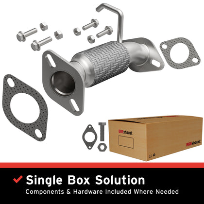 BRExhaust 2006-2008 Kia Optima 2.4L / 2007-2008 Kia Rondo 2.4L Direct-Fit Exhaust Front Pipe Kit 107-0169