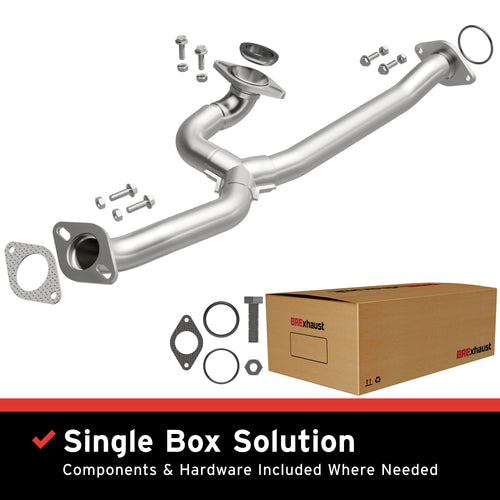 BRExhaust 2010-2012 Ford Fusion 3.5L / 2007-2012 Lincoln MKZ 3.5L Direct-Fit Exhaust Front Pipe Kit 107-0217