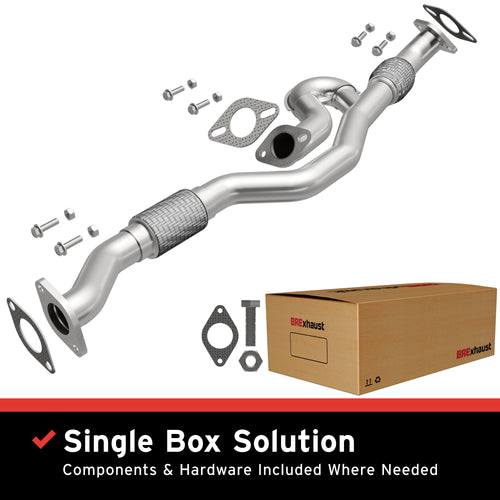 BRExhaust 2009-2010 Kia Sportage 2.7L | 2009 Hyundai Tucson 2.7L Direct-Fit Exhaust Front Pipe Kit 107-0221
