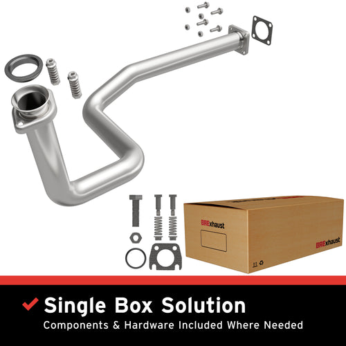 BRExhaust 1987-1990 Jeep Comanche 4.0L | 1987-1990 Jeep Wagoneer 4.0L Direct-Fit Exhaust Front Pipe Kit 107-0232