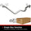 BRExhaust 1991-1992 Jeep Cherokee 4.0L / 1991-1992 Jeep Comanche 4.0L Direct-Fit Exhaust Front Pipe Kit 107-0233