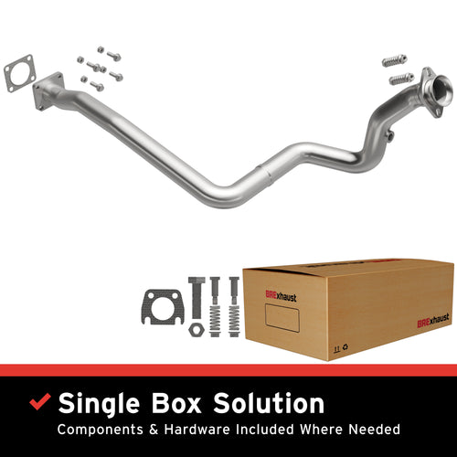 BRExhaust 1991-1992 Jeep Cherokee 4.0L / 1991-1992 Jeep Comanche 4.0L Direct-Fit Exhaust Front Pipe Kit 107-0233