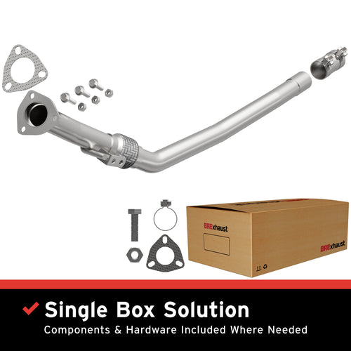 BRExhaust 2004-2005 Audi A4 Quattro 1.8L Direct-Fit Exhaust Front Pipe Kit 107-0240