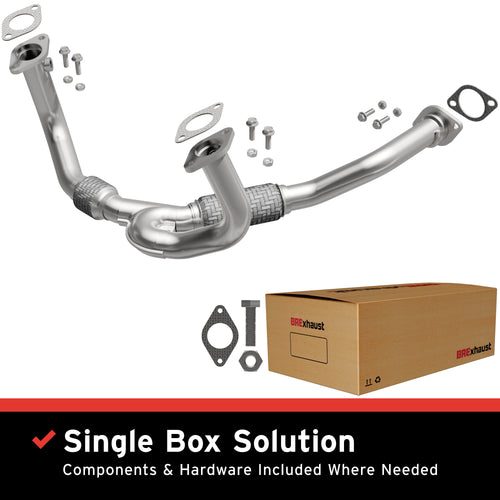 BRExhaust 2003-2006 Kia Sorento 3.5L Direct-Fit Exhaust Front Pipe Kit 107-0245