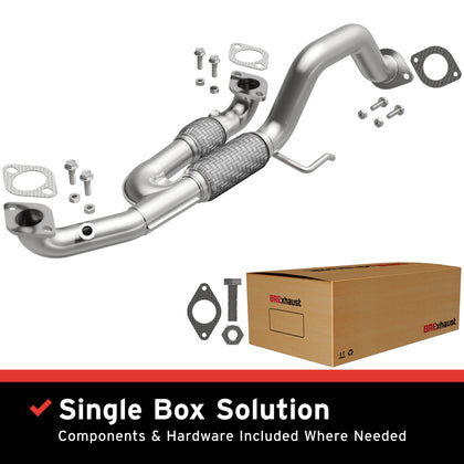 BRExhaust Direct-Fit Exhaust Front Pipe Kit 107-0253