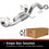 BRExhaust Direct-Fit Exhaust Front Pipe Kit 107-0253