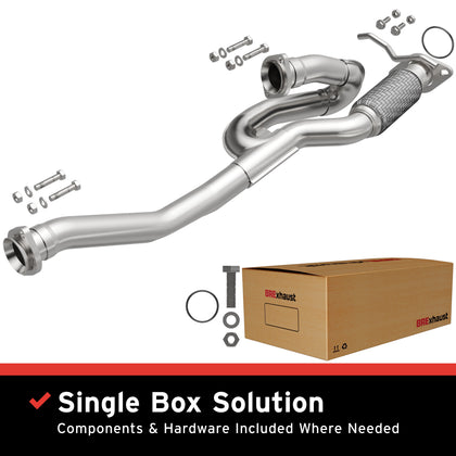 BRExhaust 2005-2007 Ford Freestyle 3.0L Direct-Fit Exhaust Front Pipe Kit 107-0255