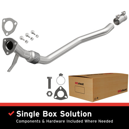 BRExhaust 2005-2008 Audi A4 2.0L Direct-Fit Exhaust Front Pipe Kit 107-0259