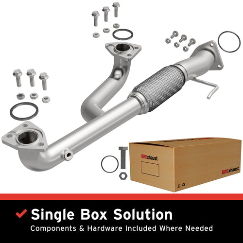 BRExhaust 2011-2017 Honda Odyssey 3.5L Direct-Fit Exhaust Front Pipe Kit 107-0263