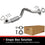BRExhaust 2012-2016 Chevrolet Sonic 1.8L Direct-Fit Exhaust Front Pipe Kit 107-0265