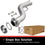 BRExhaust 2011-2017 Dodge Durango 3.6L / 2011-2017 Jeep Grand Cherokee 3.6L Direct-Fit Exhaust Front Pipe Kit 107-0281