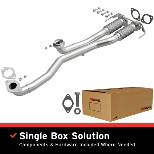 BRExhaust 2011-2014 Ford Edge 3.7L | 2011-2015 Lincoln MKX 3.7L Direct-Fit Exhaust Front Pipe Kit 107-0284