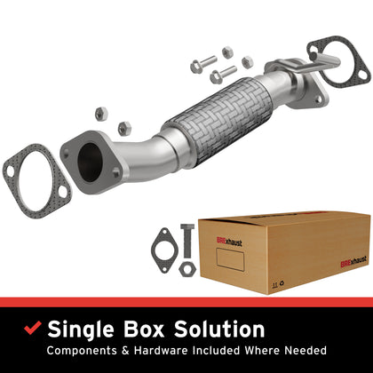 BRExhaust 2014-2015 Kia Sorento 2.4L / 2013-2016 Hyundai Santa Fe Sport 2.4L Direct-Fit Exhaust Front Pipe Kit 107-0292