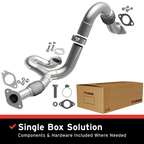 BRExhaust 2014-2016 Chevrolet Impala Limited 3.6L / 2012-2013 Chevrolet Impala 3.6L Direct-Fit Exhaust Front Pipe Kit 107-0361