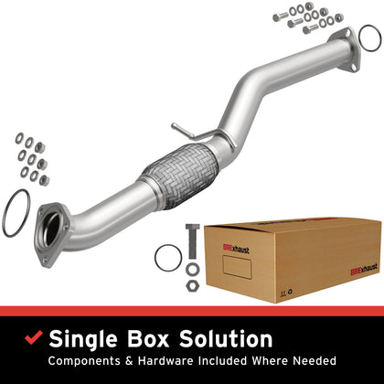 BRExhaust 2017-2022 Honda CR-V 1.5L Direct-Fit Exhaust Front Pipe Kit 107-0387