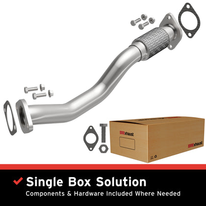 BRExhaust 2014-2019 Ford Police Interceptor Utility 3.5L / 2013-2019 Ford Explorer 3.5L Direct-Fit Exhaust Front Pipe Kit 107-0390