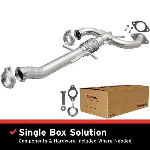 BRExhaust 2017-2025 Chrysler Pacifica 3.6L | 2020-2025 Chrysler Voyager 3.6L Direct-Fit Exhaust Front Pipe Kit 107-0394
