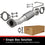 BRExhaust Direct-Fit Exhaust Front Pipe Kit 107-0395